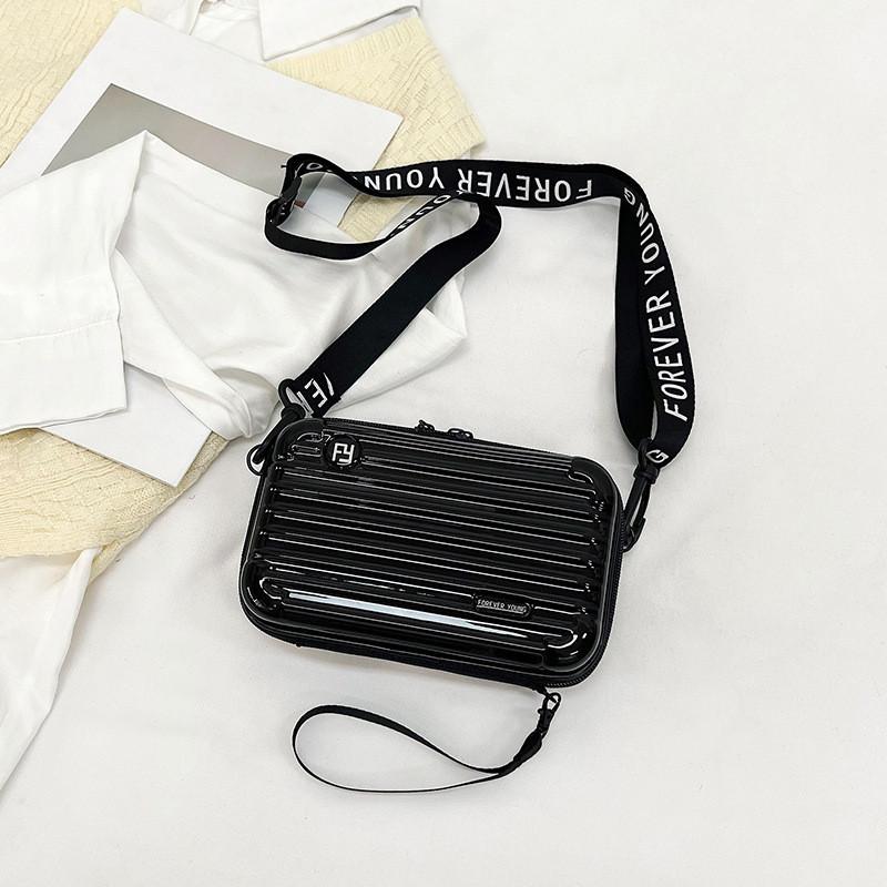 Stylish 2024 Trendy Pvc Small Square Crossbody Bag Casual Spring Shoulder Bag