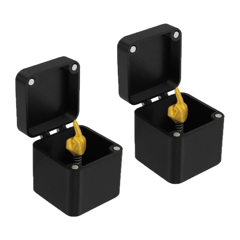 Interesting Prank Gift Middle Finger In Box Box Funny Creative Gifts Office Desk Decoration Home Decoration Gifts For Guests