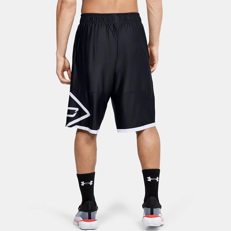 Under Armour Casual Basketball Sports Breathable Shorts Men Shorts Black 1354211-001