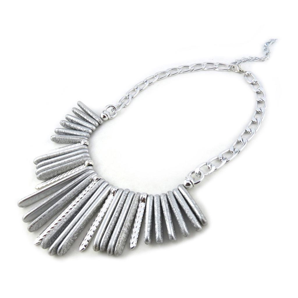 Les Trésors De Lily [N0302] - Stříbrný náhrdelník 'Kilimandžáro'