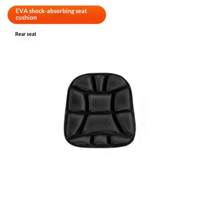 Universal Motorcycle Seat Cushion 3D Gel Breathable Shock Absorbing Comfort Pad for Summer Winter All Season Use