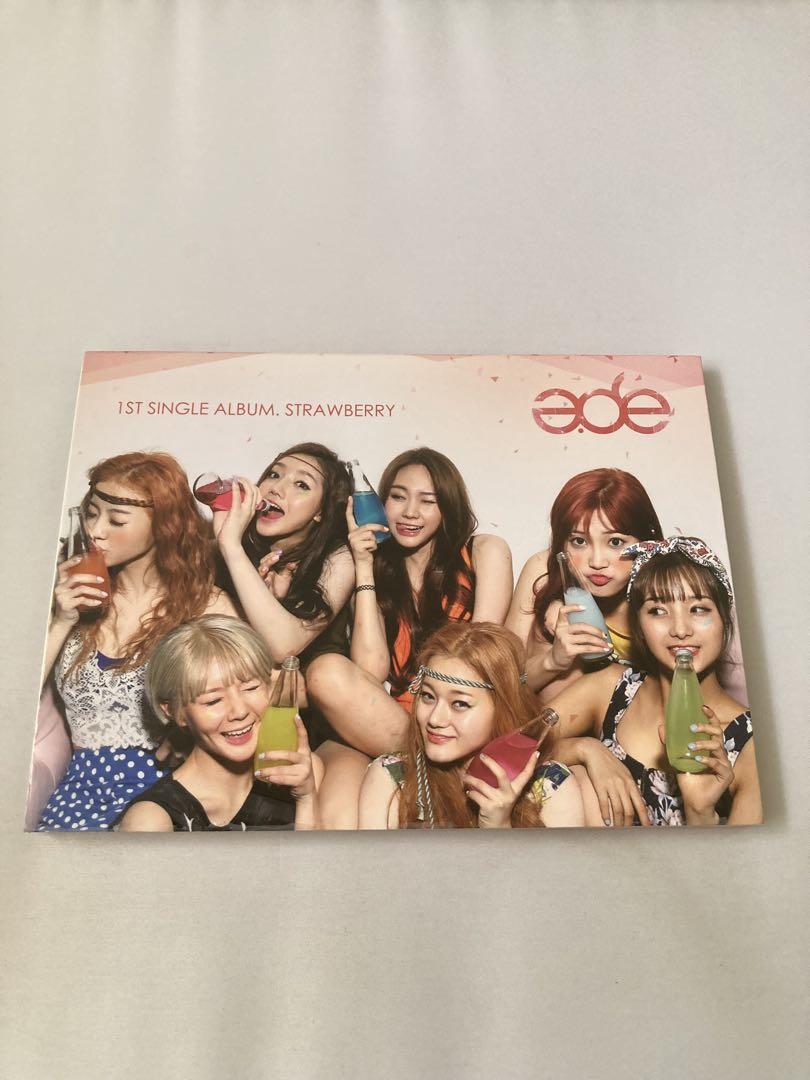 

[USED] A.DE 1st Single STRAWBERRY