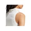 Adidas Originals Cropped Logo Slim-Fit Sleeveless Vest Women Tops White IT9858