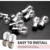 10PCS 1157 Light Bulb, Double Tail High And Low Brake Light Bulb, P21/5W S25 2057 2357 7528 BAY15D Bulbs, Universal Halogen Turn Signal Parking