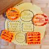 4Pcs/Set Curse Words Cookie Cutter Mold Non-stick I Hope You Choke Stop Talking Swear Vulgar