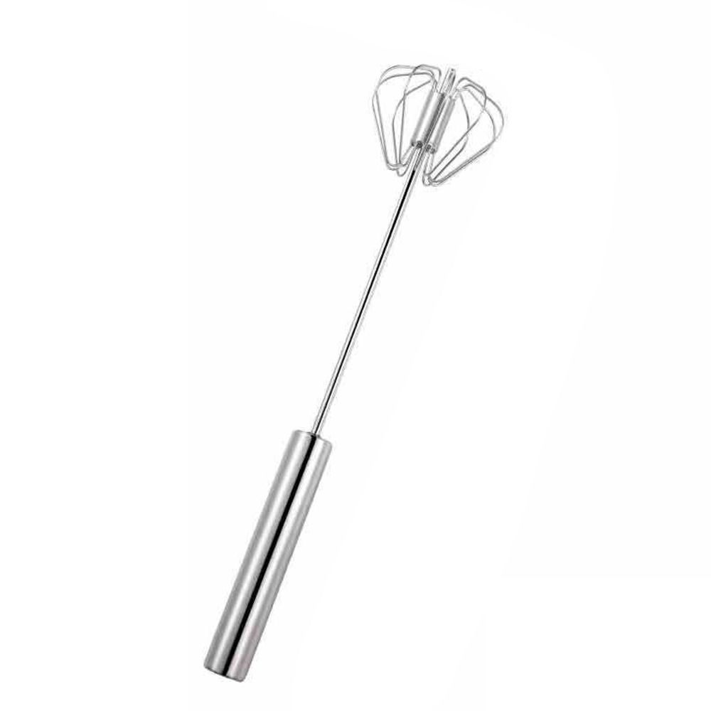 Versatile Semi-Automatic Whisk Multi-size Rotary Whisk Blender Durable Hand Push Egg Beater  Egg