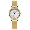 Gedi Womens Quartz Watch With Leather Band Waterproof Fashion Timepiece For Elegant Wear