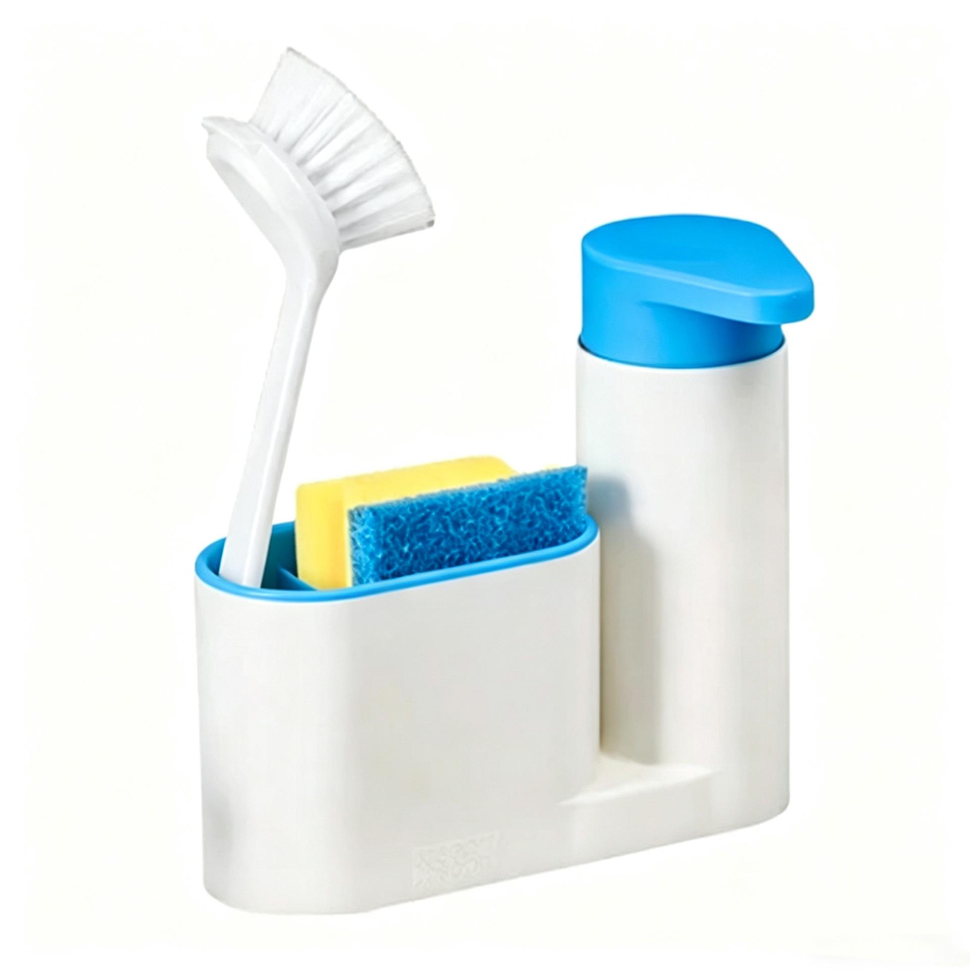 Silicone Cup Brush & Kitchenware Draining Rack Set