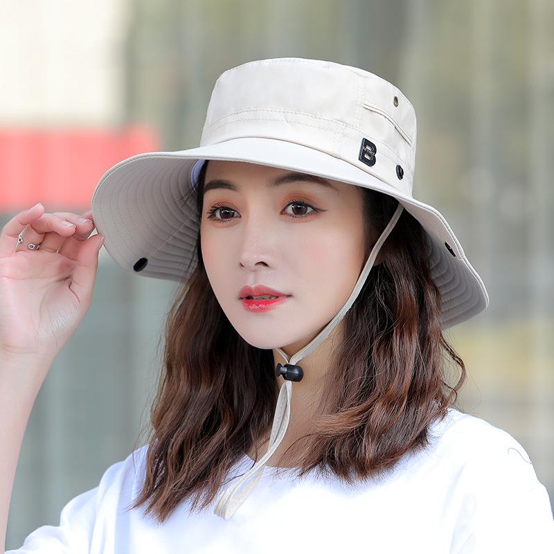 Outdoor Hiking Hats Women, Spring Summer Hats, Face-Shielding,, Fisherman Hats, Travel
