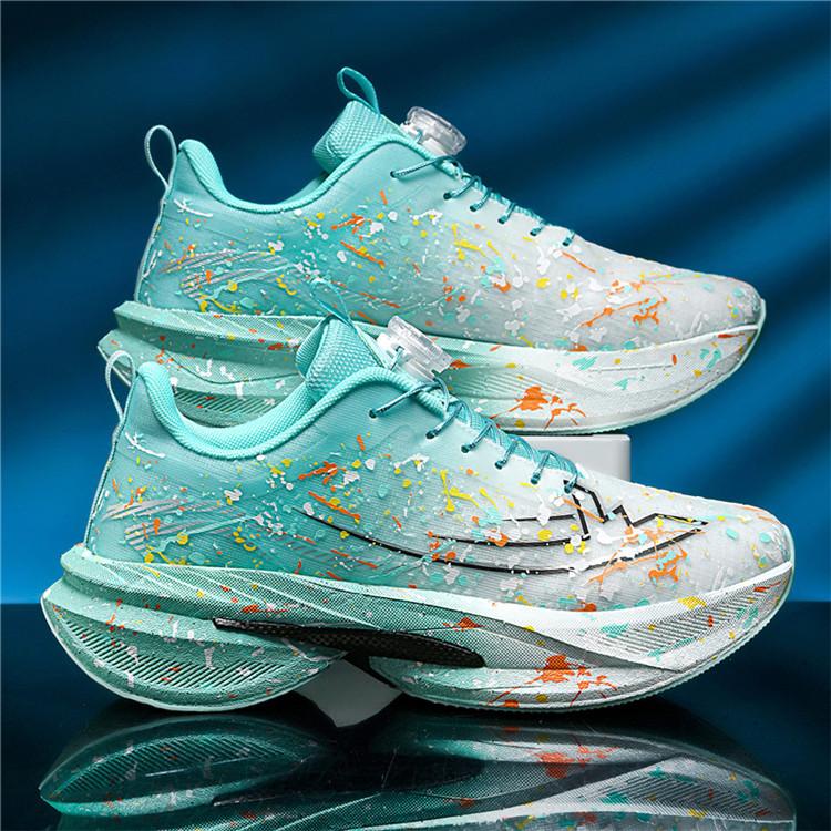 New sports shoes large size youth professional marathon running shoes carbon board fashion couple shoes running shoes
