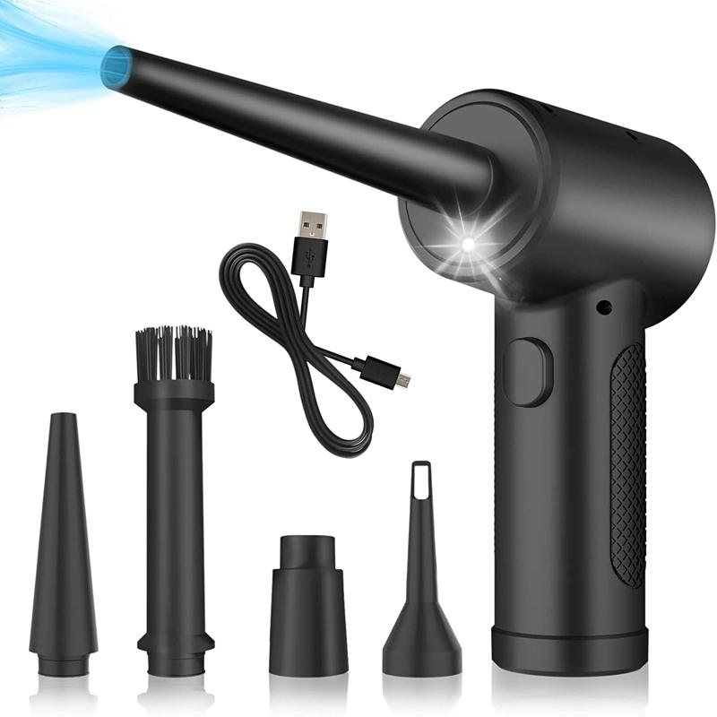 

Пылесос со сжатым воздухом для клавиатуры, электрический вентилятор для очистки компьютера, беспроводной пылесос для ПК, автомобильные крошки