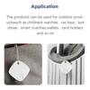 Bluetooth GPS Tracker Tag for iOS Find My App Dog Cat Pet Positioner Anti-Lost Reminder Backpack Wallet Key Finder Item Locator