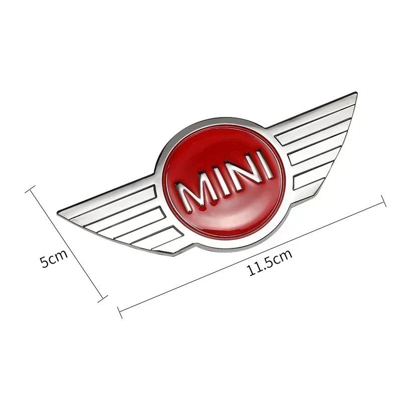 Autocollant de Carrosserie Logo Emblème Métal Arrière Décalcomanie Accessoires pour Mini Cooper F55 F56 R55 R56 R60 F60 Countryman Clubman JCW