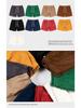 2024 Unisex Heavyweight All-Cotton Corduroy Shorts, Classic Preppy Style, Retro Washed