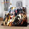 Cartoon T-Transformers Autobots Soft Flannel Blanket for Beds Bedroom Sofa Picnic,Throw Blanket for Cover Outdoor Leisure Gift