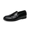 Large Size Monk Shoes Autumn Men Being Leather Shoes Double Buckle Groom Wedding Wedding Shoes