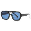 Retro Anti-UV Square Sunglasses: Trendy Korean Style with a Slimming, Fashionable Design