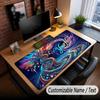 Tree of Life Theme Custom Mouse Pad Personalized With Name Text Customized Desk Mat For Office Home Decor