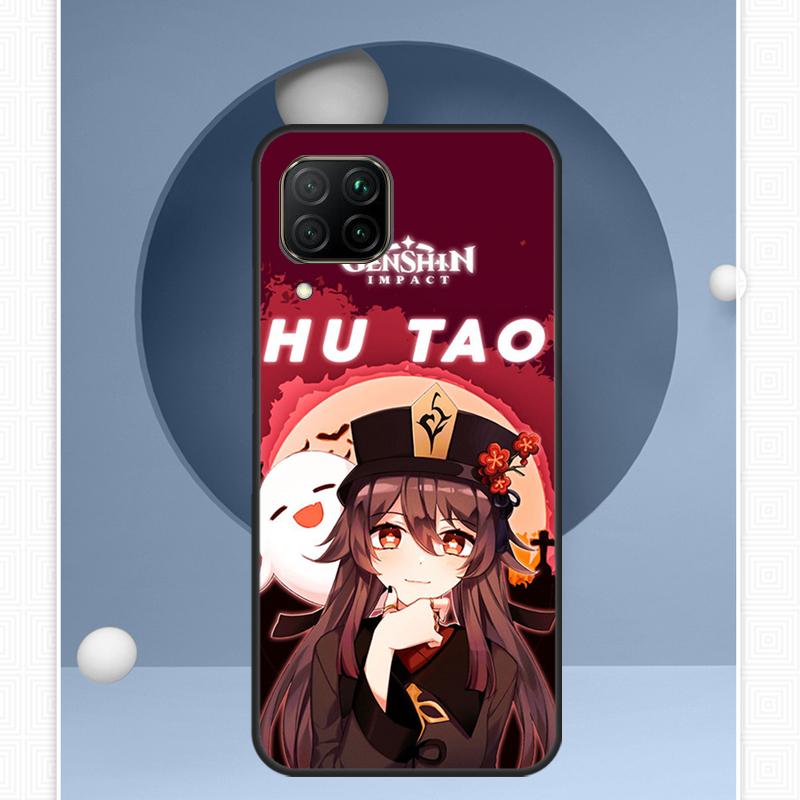 Hu Tao Genshin Impact Cartoon For Huawei Nova Y91 Y60 Y70 Y72 Y90 Y61 12s 12i 11i 8i 10 9 SE P20 P40 Lite P30 P60 Pro Case