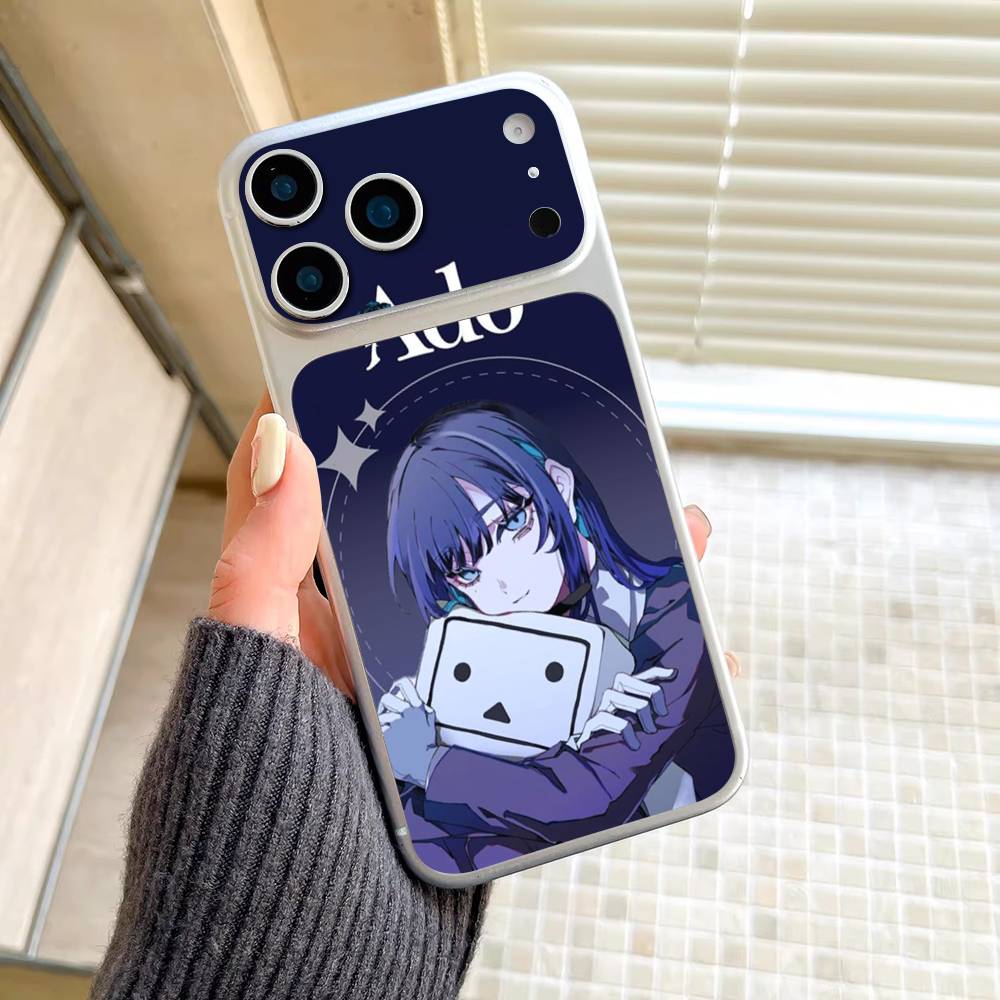 Virtual Singer Ado Anti-Scratch Back Decal Protective Wrap Skin For IPhone 17 Pro 17 Pro Max