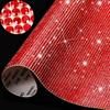 5 Hojas Brillantes Pegatinas de Diamantes de Pedrería de Cristal Autoadhesivas 2 mm Gemas Brillantes Manualidades DIY Decoración para Coche Teléfono Suministros de Costura