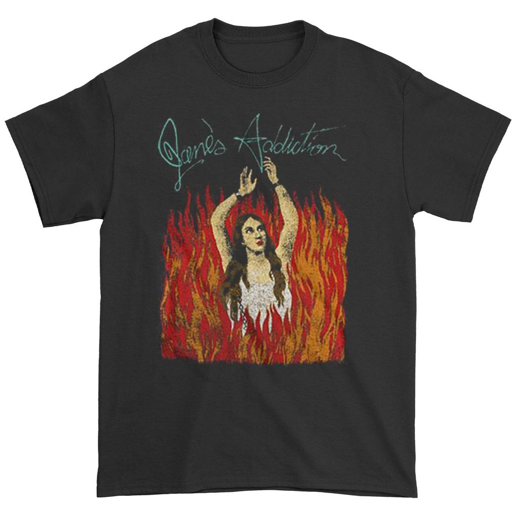 Men's Janes Addiction Janes Addiction El Ritual F B T-shirt X-Large Black
