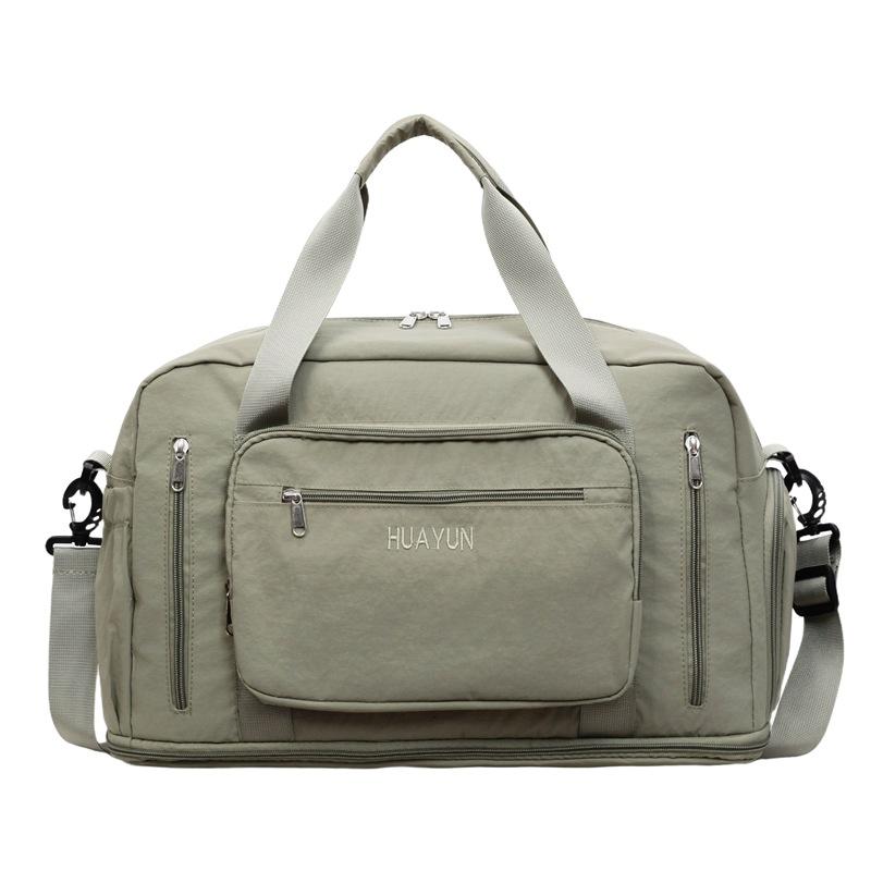 Dry And Wet Separate Gym Bag Large Capacity Travel Bag With Separate Shoe Bin Sports Bag Women's Portable Crossbody Bag