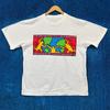 Keith Haring Popart White T-Shirt Size Large