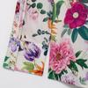 ZR1116 Sommer-Neuheit für Damen im europäischen und amerikanischen Stil, Hemd-Top aus Popeline mit Revers und Blumenprint, langärmlig