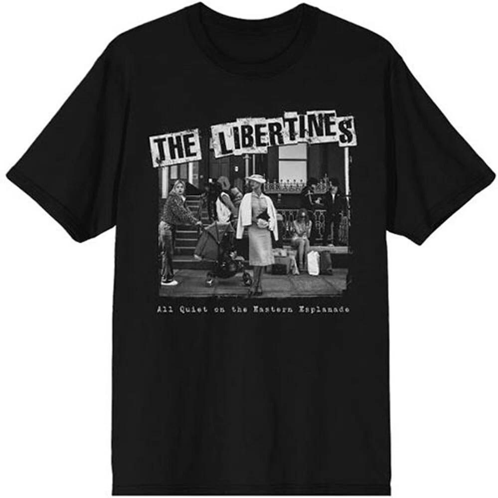 The Libertines - AQONTEE Album Black & White - Black t-shirt XL