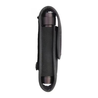 Nylon Flashlight Pouch Hook and Loop Closure Snap Closure LED Torch Pouch Adjustable Belt Attachment Flashlight Holder