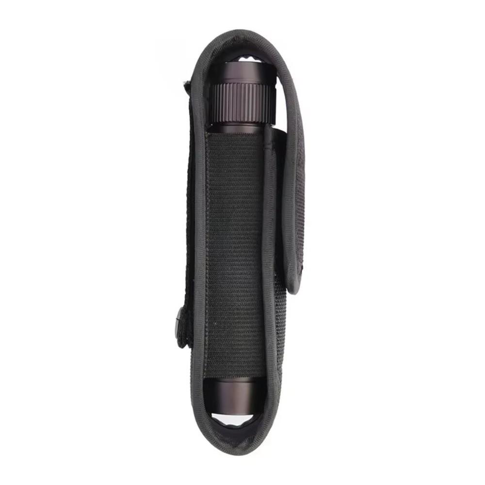 Adjustable LED Torch Pouch Hook and Loop Closure Nylon Torch Cover Flashlight Pouch Outdoor Use