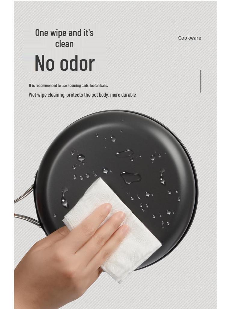 Multifunctional Camping Cookware Set for 4-5 People