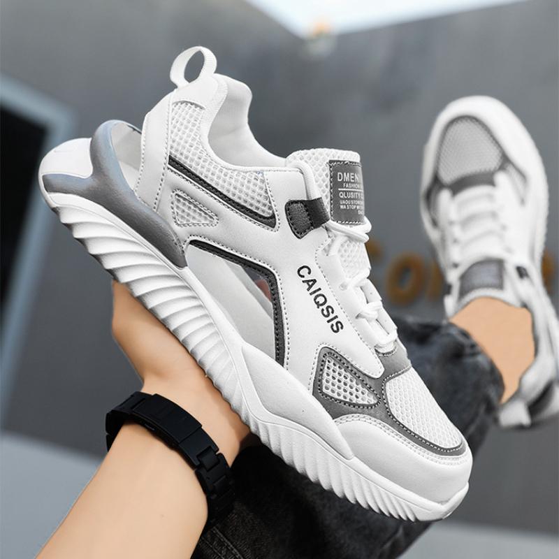 Heren sport sandalen zomer ademend mesh sandalen heren outdoor casual lichtgewicht strand sandalen mode heren schoenen