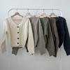 New ArriVals Open Run Fisher Cardigan V Neck Classic Cable Knit Crop