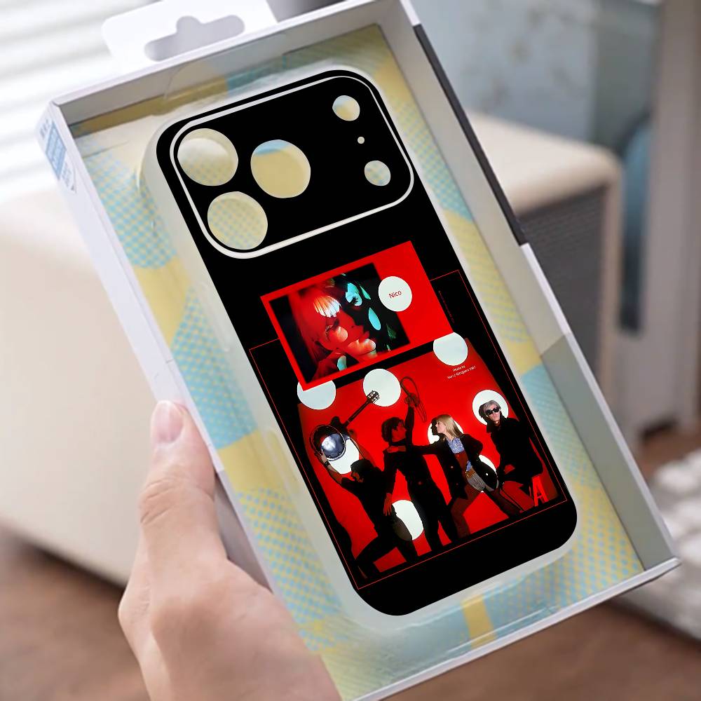 The Velvet Underground & Nico Phone Case For iPhone 12,16,11,14,13,17,15,Pro,Max,Plus,E,Air,Mini Wireless Charge Magnetic Clear