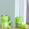 4 Stück Quietschspielzeug für Haustiere Kreative Form Niedliches Aussehen Lebendige Ausdrücke Bissfest Langeweile lindern Extra Weich Cartoon-Froschförmiges Spielzeug Hundekau