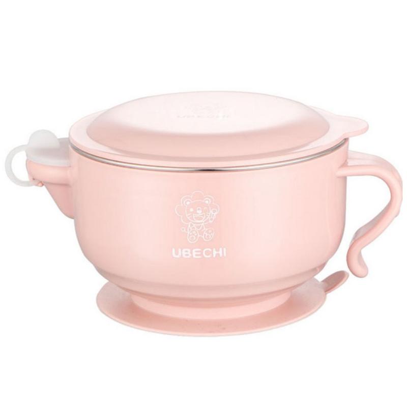 

Изоляционная чаша для младенцев, теплая посуда для кормления, присоска, гаджеты розовый