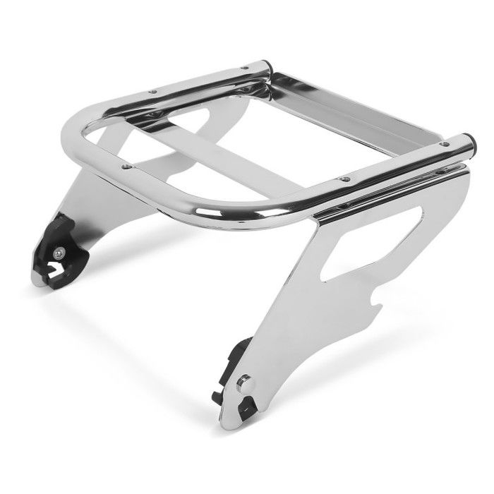 Satz: Topcase-Träger TP 2-Up kompatibel mit Harley Davidson Touring 97-08 + Montagekit Docking Hardware