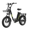 KOOLUX X7 Multi Terrain E-Bike 150KG Max Load 48V25AH 20 Inch Off-Road Tires 80KM-120KM Range 750W Electric Bike