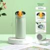 Doublelayer Steel Thermos Stainless 304 Cup With Straw Kids Coldkeeping Edition