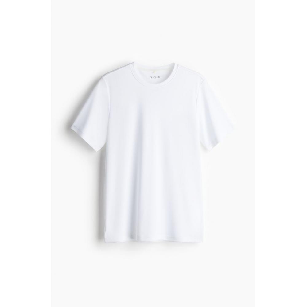 H M dryMove Sport Top wHite