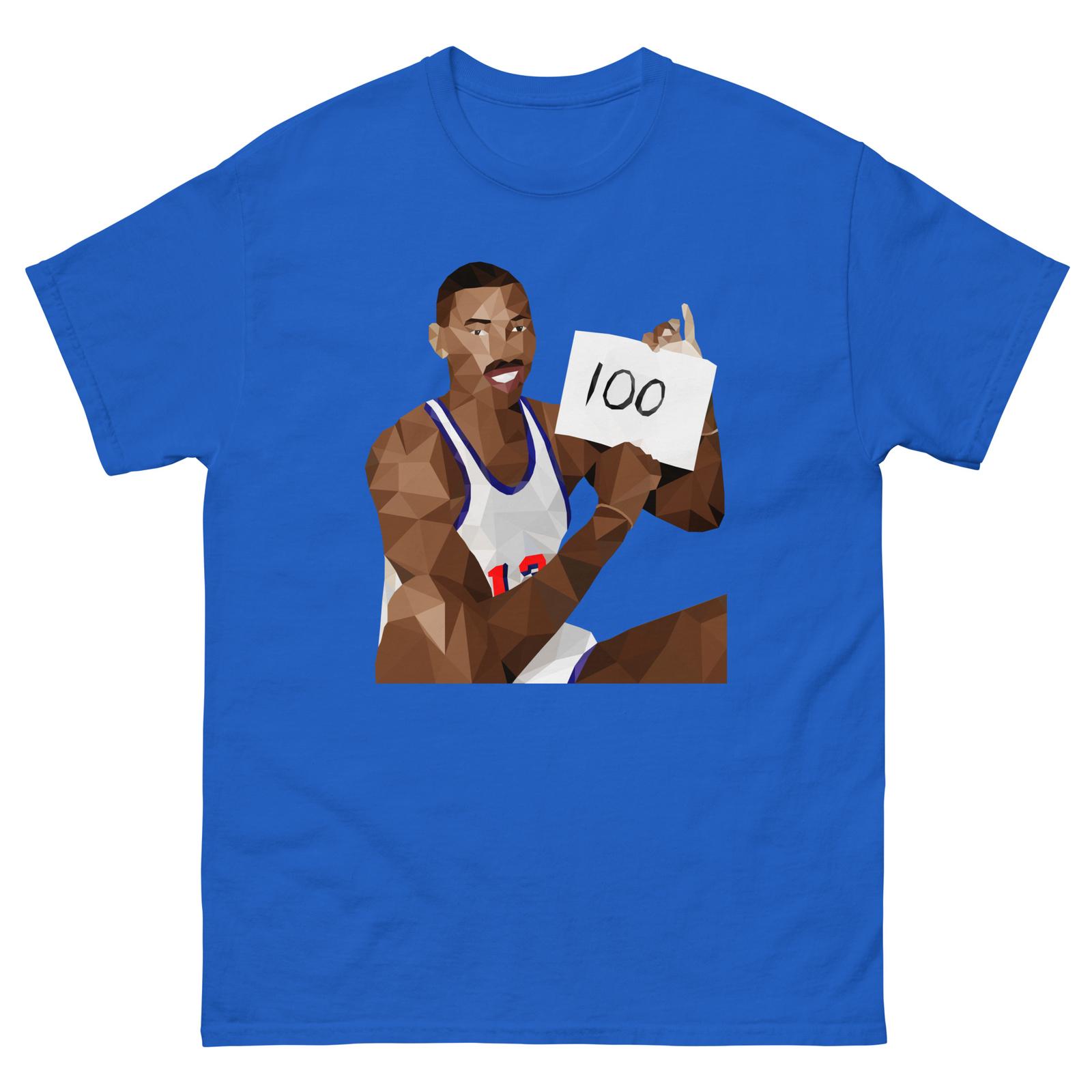 Wilt Chamberlain 100 Point Game T-shirt S