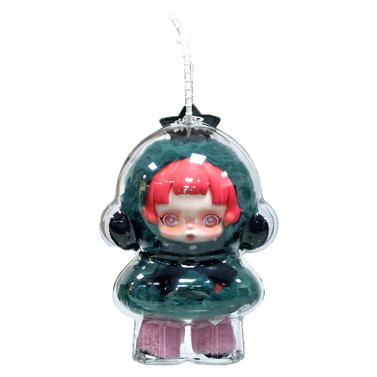 Winter Series SKULLPANDA Light Weaving Garden Acrylic Case Pendant