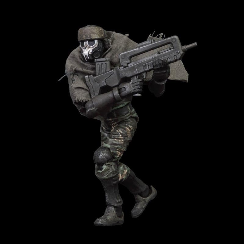 Acid Rain World FAV-A89 Marines Corporal, 1/18 Scale Pre-painted Articulated Military Figure (The Last Line of Defense) by TOYS ALLIANCE
