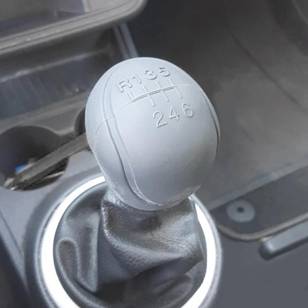 Car Silicone Gear Shift Knob Cover Gear Shift Non-Slip Grip Handle Protective Covers Manual 6 Speed Car Interior Accessories