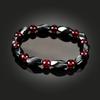 Elegant Weight Loss Round Black Stone Magnetic Therapy Bracelet For Health Care
