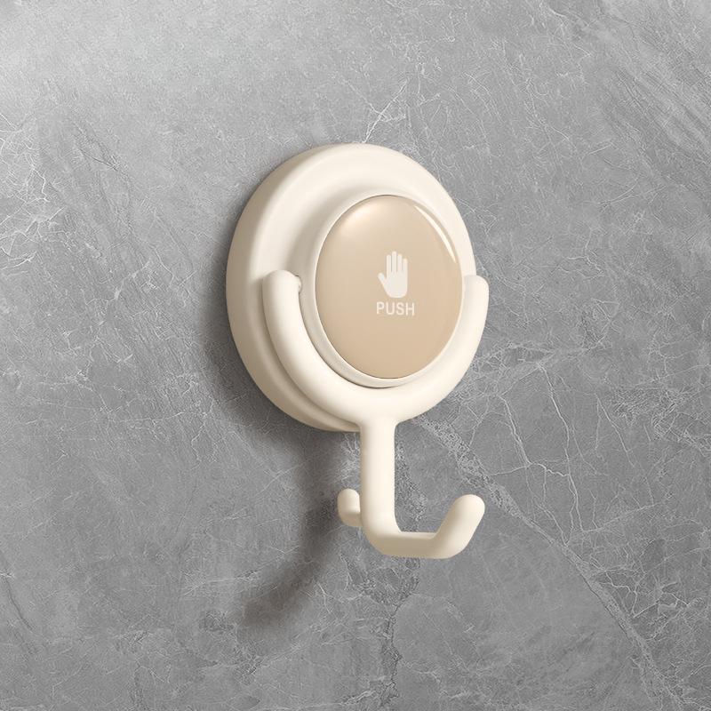 Drehbarer Saugknapfhaken Flacher und gebogener Haken Wand Starkes Vakuum Selbstverriegelnd Bohrfrei Tragfähig Klebehaken