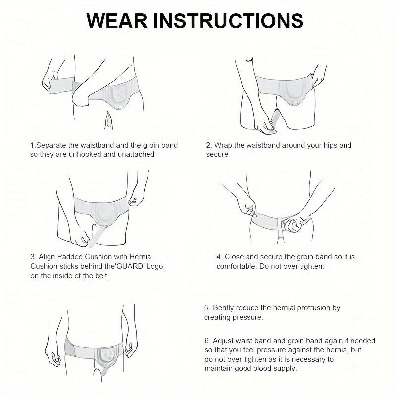 Hernia Belt Inguinal Movement Hernia Support Relieving Recovery Belt