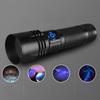 Rechargeable UV Wood's Lamp Black Mirror Flashlight